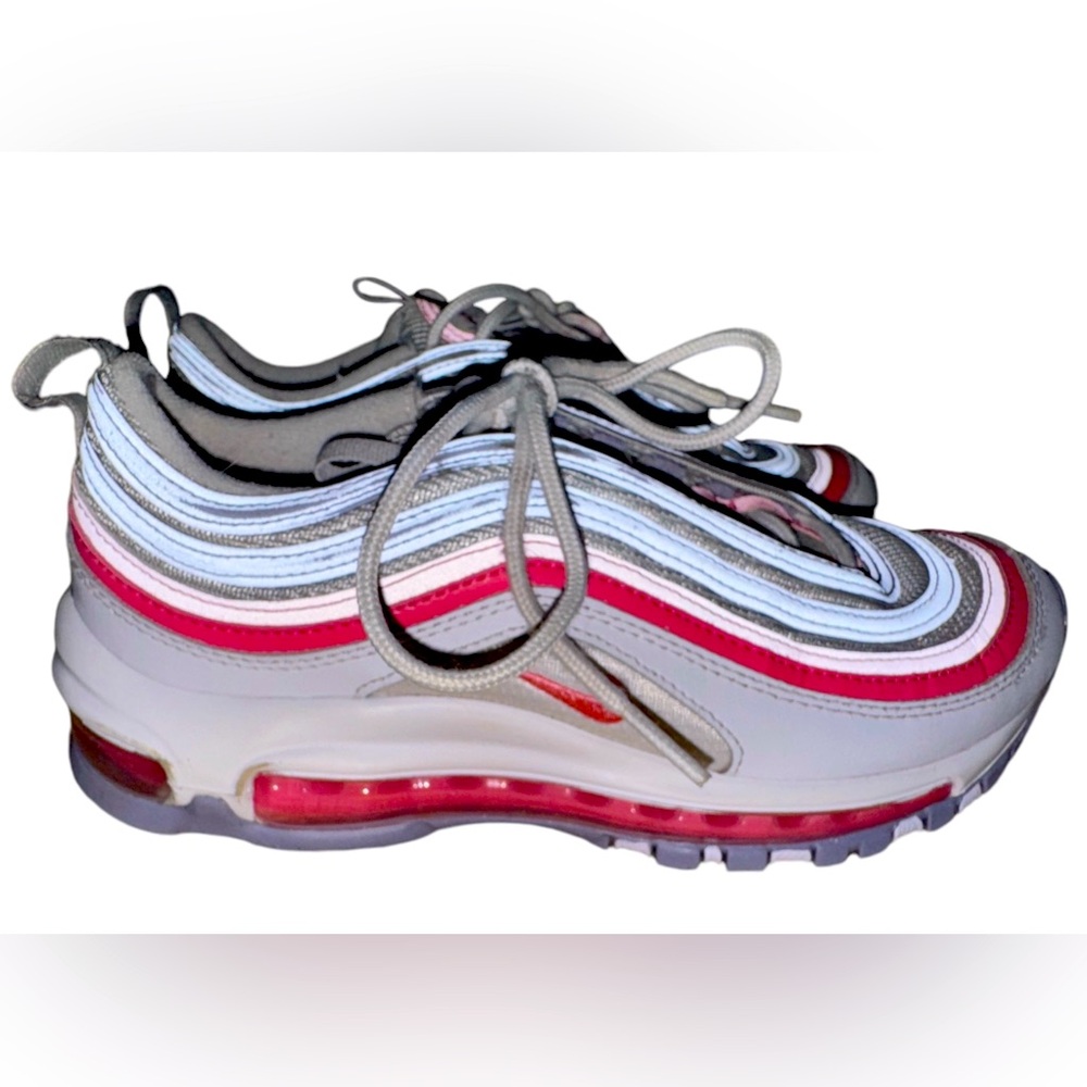 Girls Nike AIR MAX CORAL CHALK (GS) 921522-116 Size 5 Youth Pink Purple